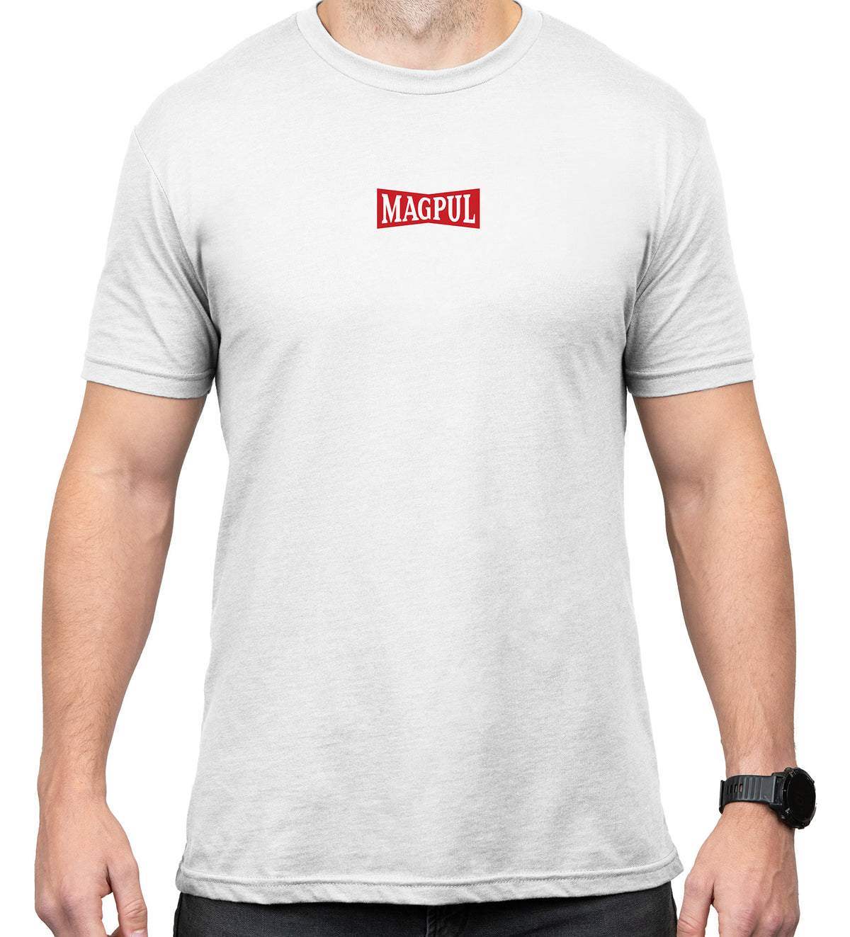 Magpul MAG1270100S Hot & Fresh Tee White 100% Cotton Short Sleeve Small