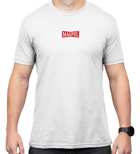 Magpul MAG1270100S Hot & Fresh Tee White 100% Cotton Short Sleeve Small