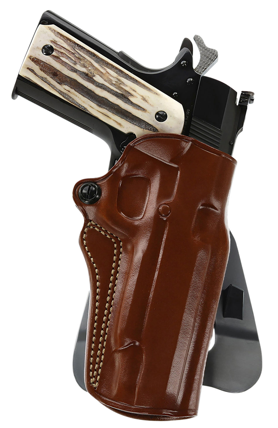 Galco SM2212R Speed Master 2.0 Outside Waistband Tan Leather Paddle Holster 1911 5 Inch Right Hand