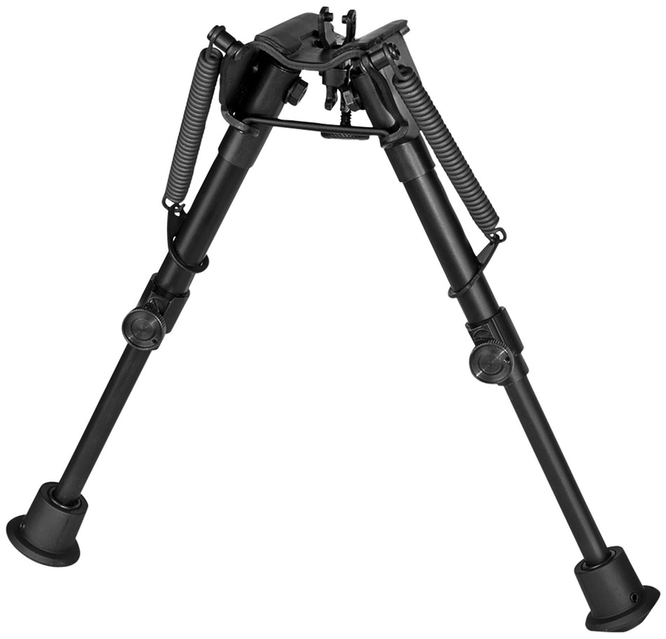 Harris 1A2-BR2 Non-Swivel Stud Bipod, 6"-9" Height, Self-Leveling Folding Legs, No Sling Stud
