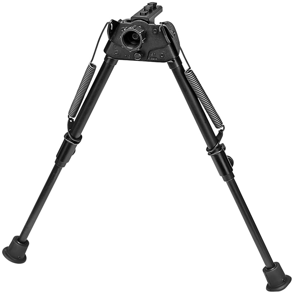 Harris S-LM-LOK M-LOK Swivel Bipod, 9"-13" Adjustable Height, Black Anodized, Rubber Feet