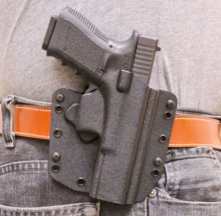 DeSantis SL Raptor Right Hand OWB/IWB Kydex Holster Glock 19/23 Black