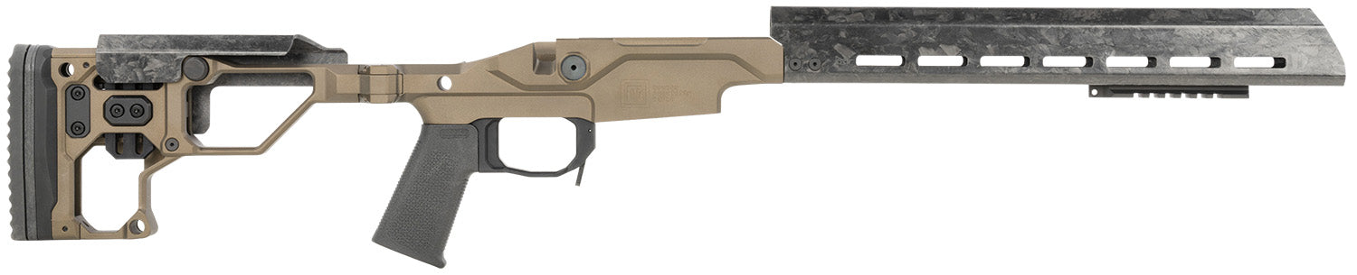 Christensen Arms MPR Chassis Desert Brown Rem 700 Short Action 7075 Aluminum Carbon Fiber