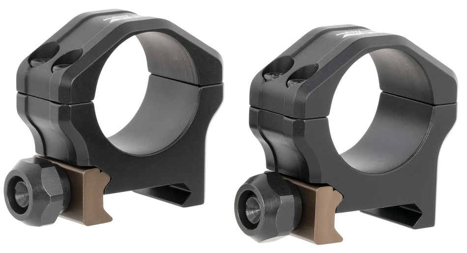 Christensen Arms PRSR-X2 Ultralight Precision Scope Rings 1" Low Black Anodized