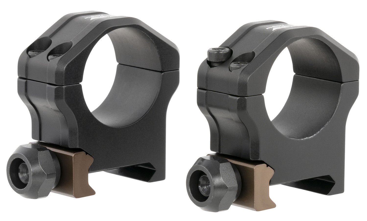 Christensen Arms PRSR-X2 Ultralight Precision Scope Rings 1" Medium Black Anodized
