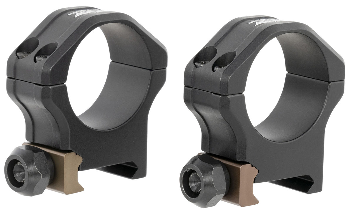 Christensen Arms PRSR-X2 Ultralight Precision Scope Rings 30mm Medium Black Anodized
