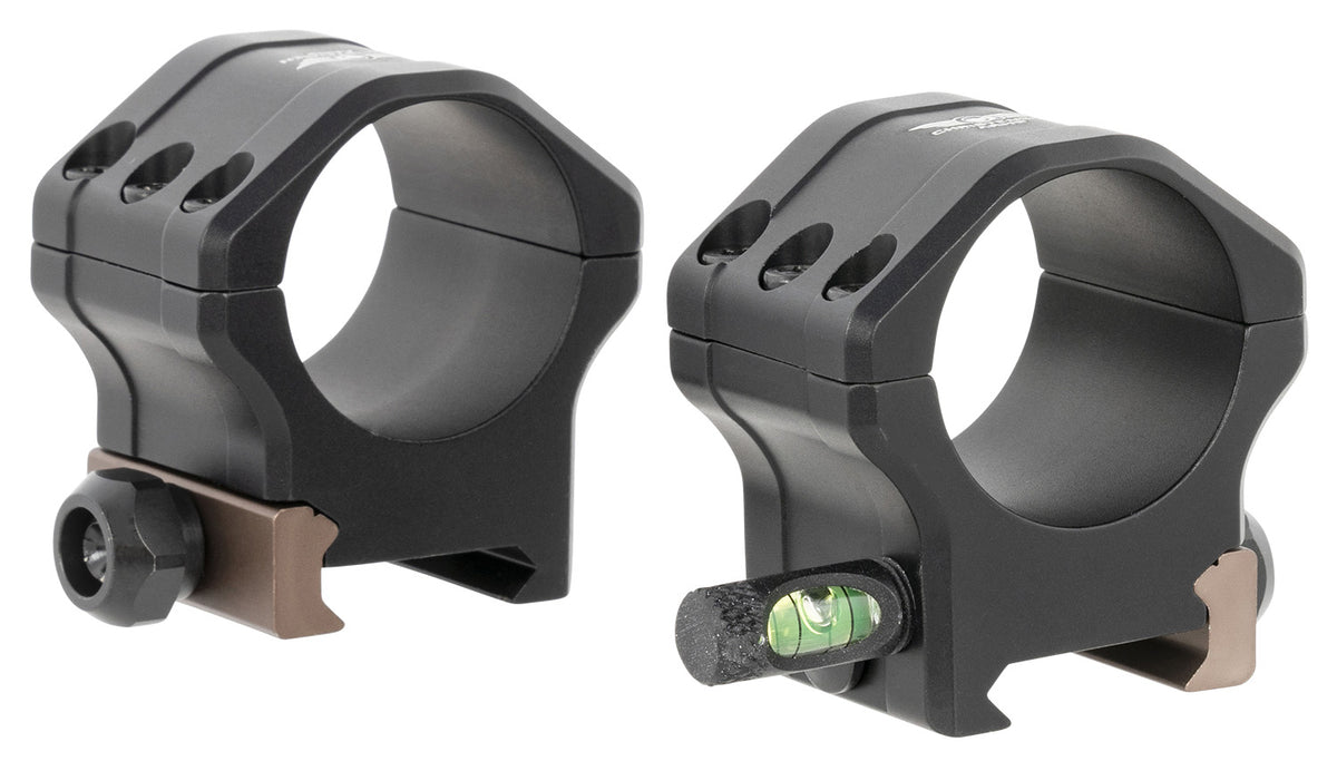 Christensen Arms PRSR-HD Tactical Precision Scope Rings 30mm Medium Black Anodized
