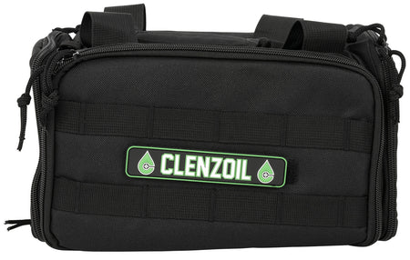 Clenzoil Universal Gun Care Range Bag Cleaning Kit 30 Pieces Multi-Caliber Black