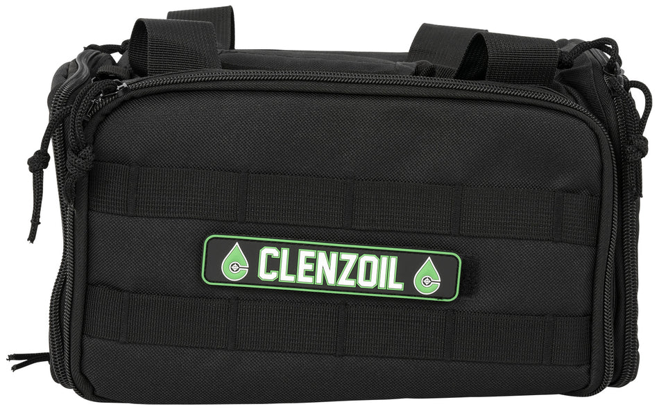 Clenzoil Universal Gun Care Range Bag Cleaning Kit 30 Pieces Multi-Caliber Black