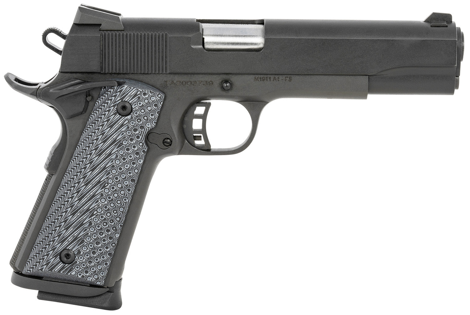 Taylors & Company Armscor 1911 Tactical 9mm Pistol, 8+1, 5" Stainless Barrel, G10 Grip