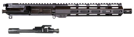 Aim Sports AR5CUB8 AR-15 5.56x45mm NATO 10.50" Nitride Barrel 7075-T6 Black Anodized 10" M-LOK Upper Assembly