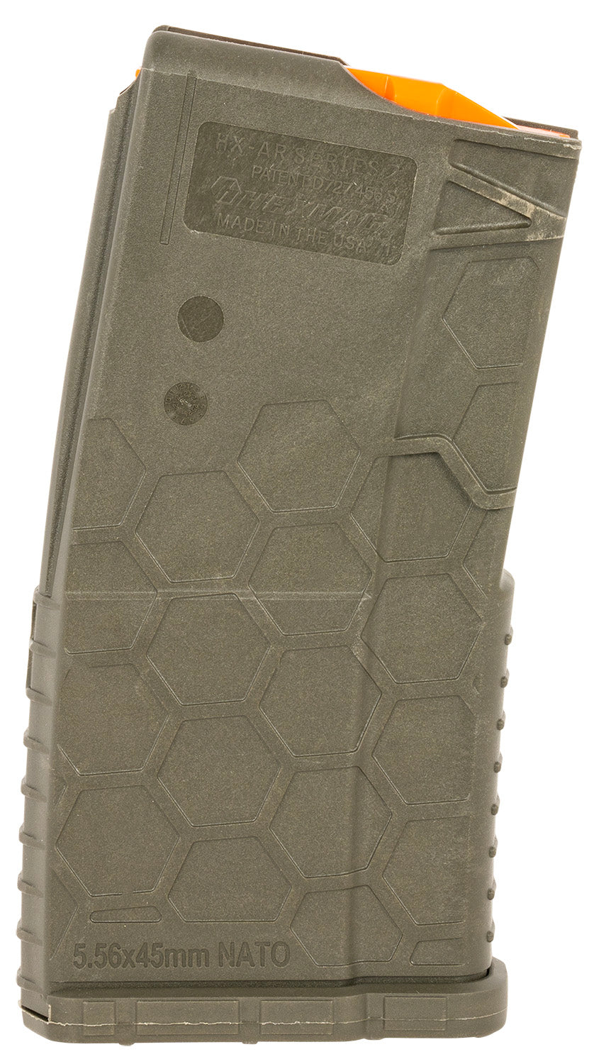 Hexmag HX1020AR15ODG AR-15 Shorty Magazine 10-Round 5.56x45mm NATO OD Green Polymer