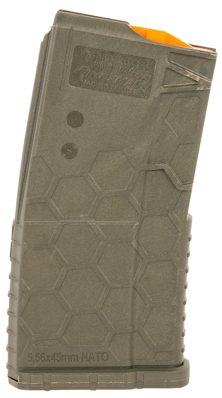 Hexmag HX1020AR15ODG AR-15 Shorty Magazine 10-Round 5.56x45mm NATO OD Green Polymer