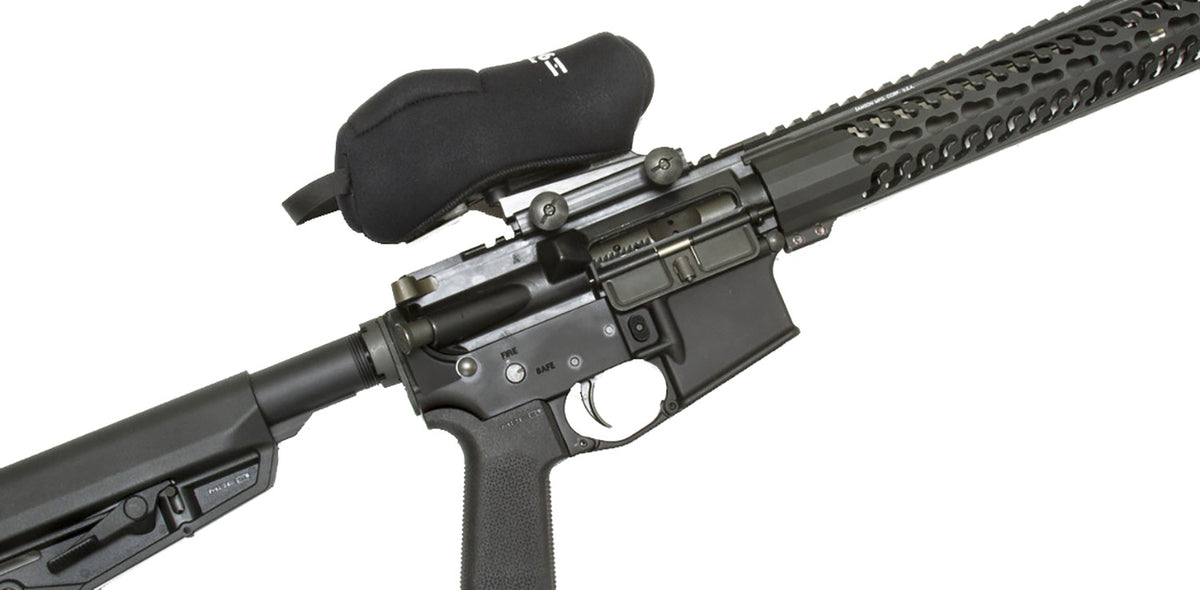 Scopecoat 12HE54BK Black Neoprene/Nylon Scope Cover Size 54 for Leupold LCO/DVO Combo