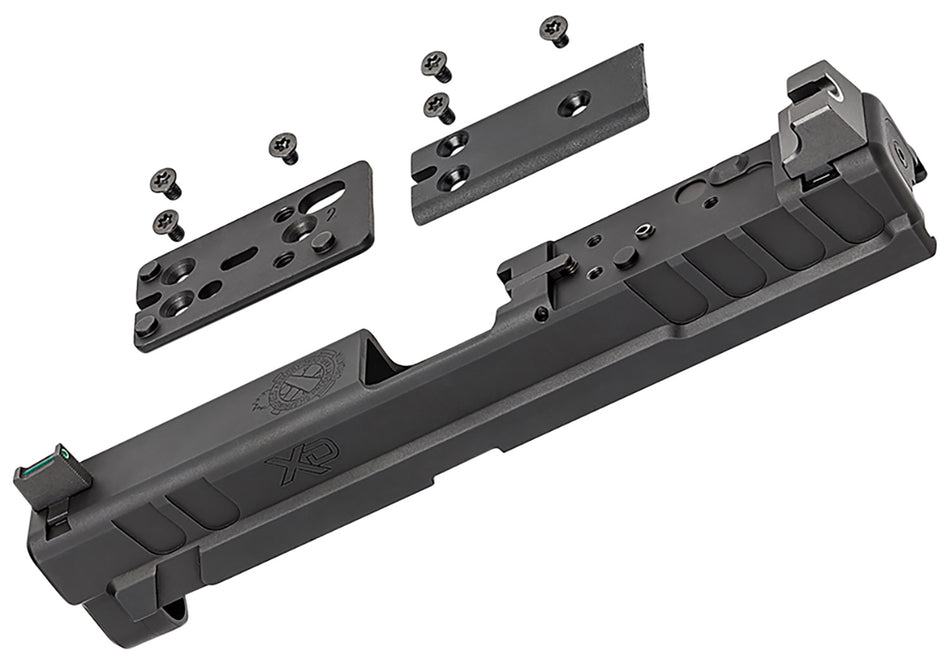Springfield Armory XD OSP Optical Sight Pistol Slide Assembly 9mm Black Steel with Cover Plates