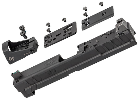 Springfield Armory XD OSP 9mm Slide Assembly Black Steel Optics Cut with Crimson Trace 1500 Red Dot Included