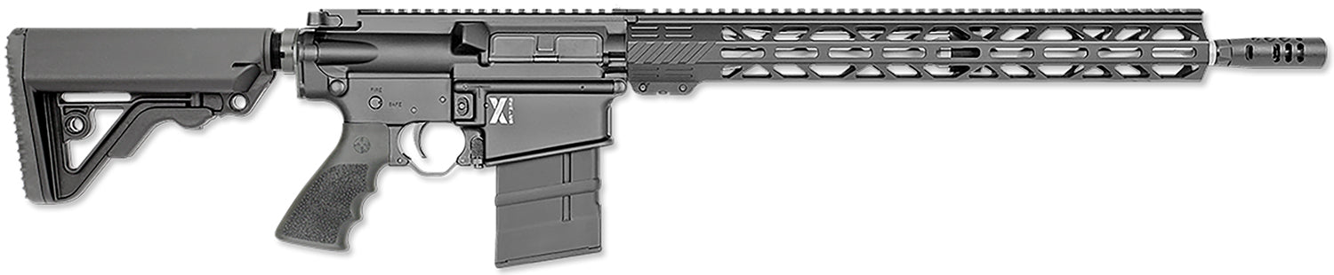 Rock River Arms LAR-8 X-1 .308 Win 18in Stainless Rifle, Black, RRA A2 Operator Stock, Hogue Grip, 20+1, w/ Case