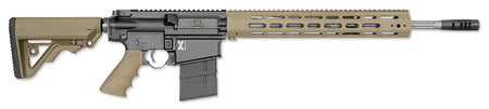 Rock River Arms LAR-8 X-1 .308 Win 18in Stainless Rifle, Black Rec/Tan Stock, RRA Operator & Hogue Grip, 20+1