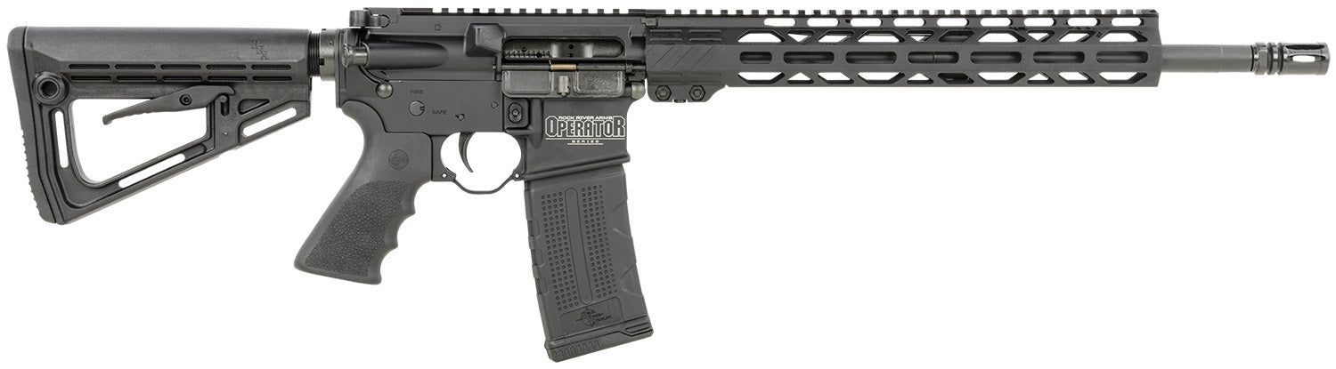 Rock River Arms LAR-15M Operator ETR Carbine 5.56 NATO 16" Rifle with NSP-2 Stock, Carrying Case