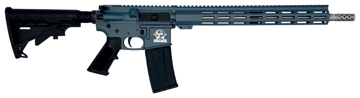 Great Lakes Firearms GL15223SSBLU AR-15 .223 Wylde 16" Blue Titanium Cerakote Rifle
