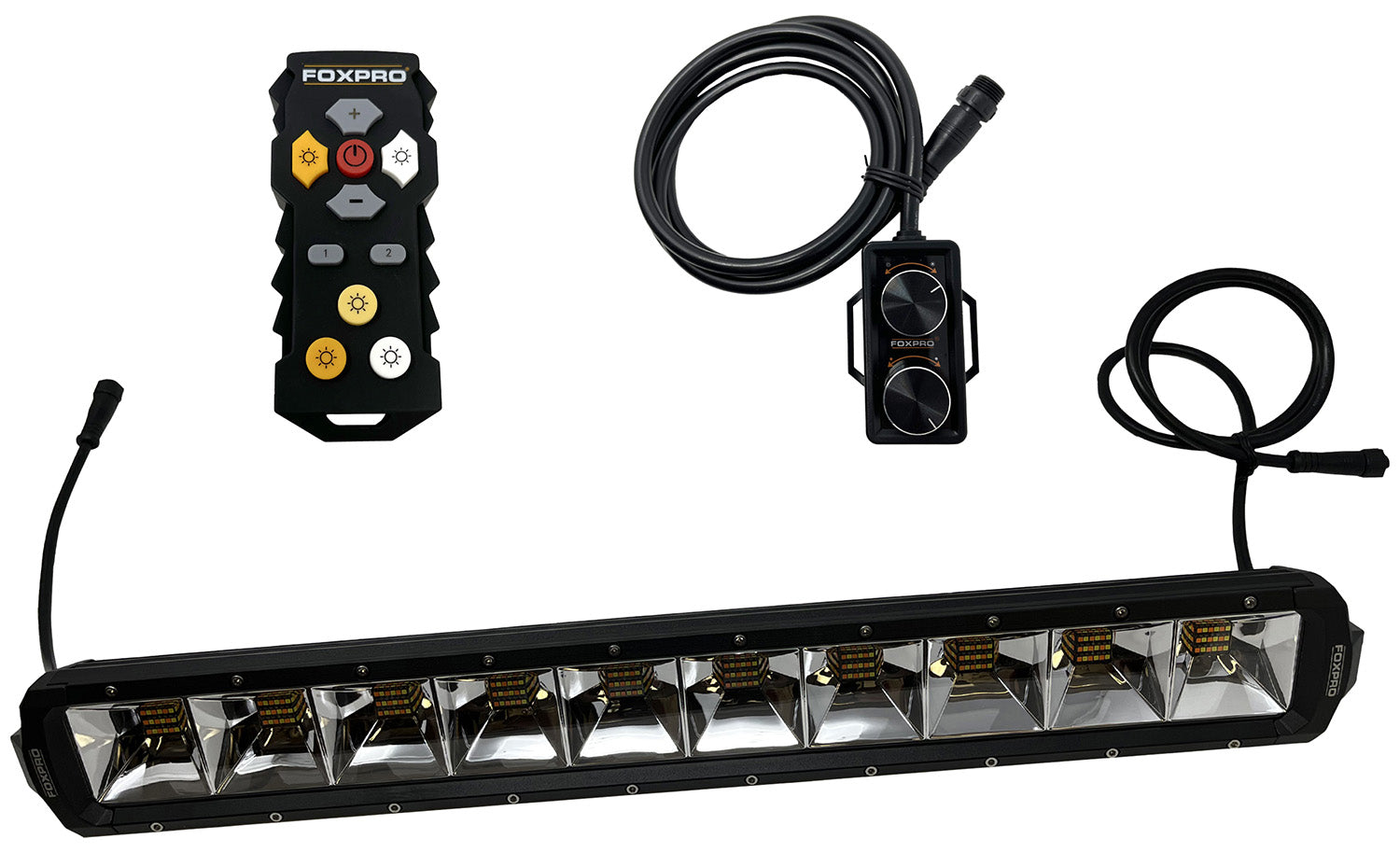 FOXPRO Mud Cutter Bowfishing Light Kit MUDCTKIT LED IP68 Rated Wireless Remote