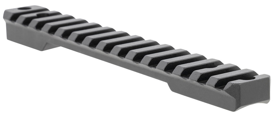 Talley PLM258779 Fierce Rivalry Long Action Picatinny Optic Rail Black Anodized 20 MOA