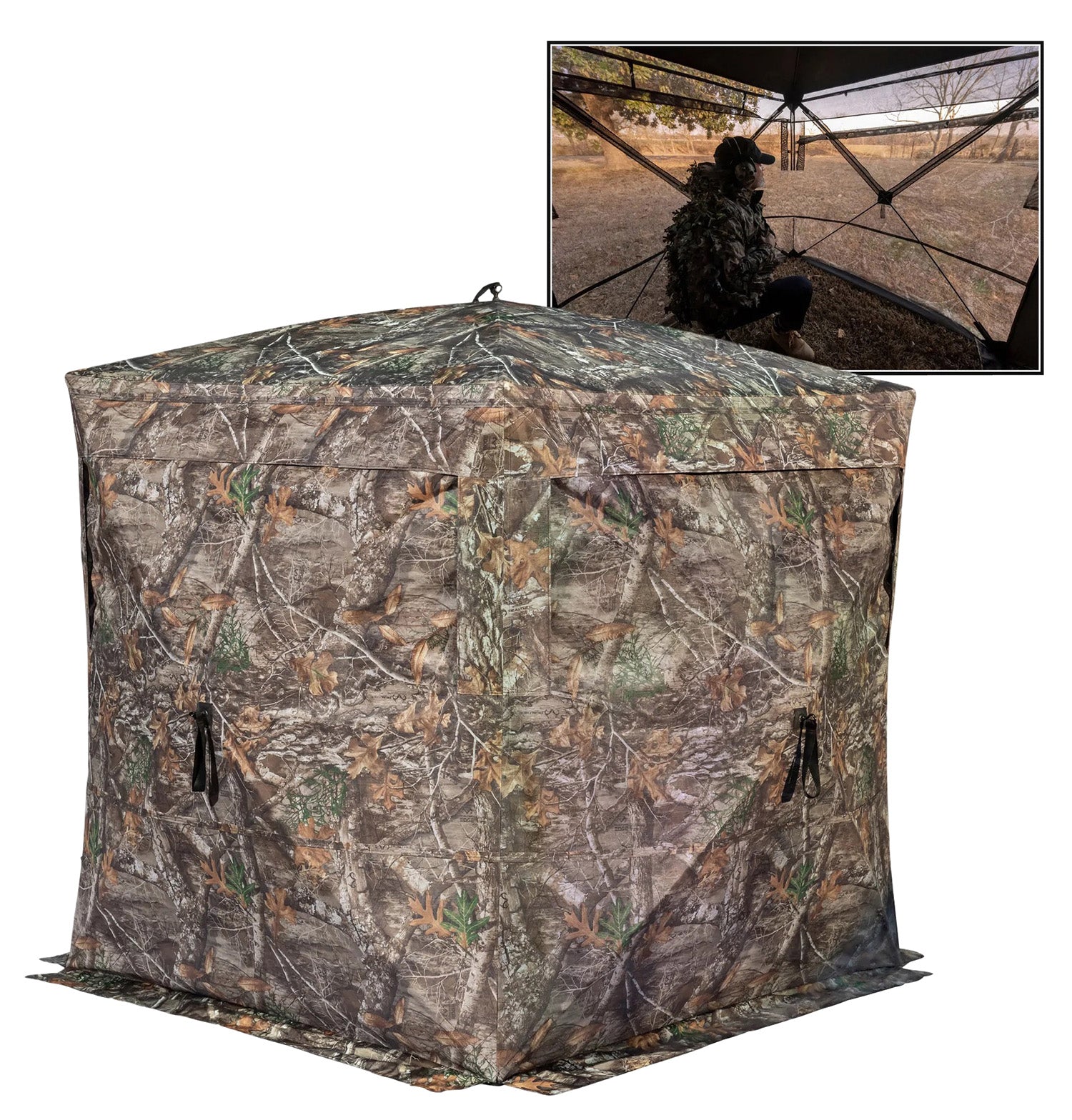 Rhino Blinds Rhino 180 See Through Hunting Blind Realtree Edge R180STRTE