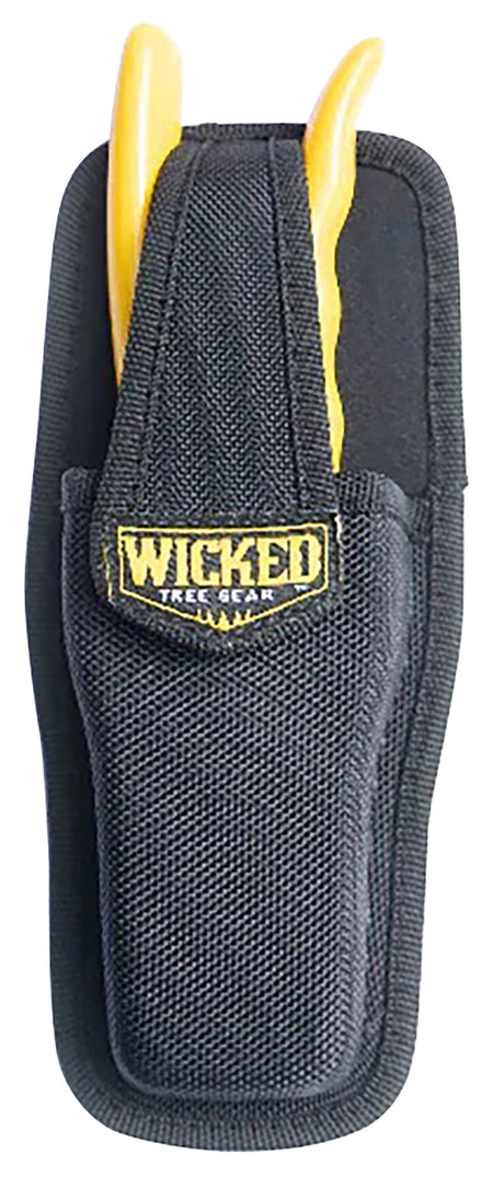 Wicked Tree Gear WTG017S Canvas Pruner Sheath with Belt Loop and Pack Strap Black