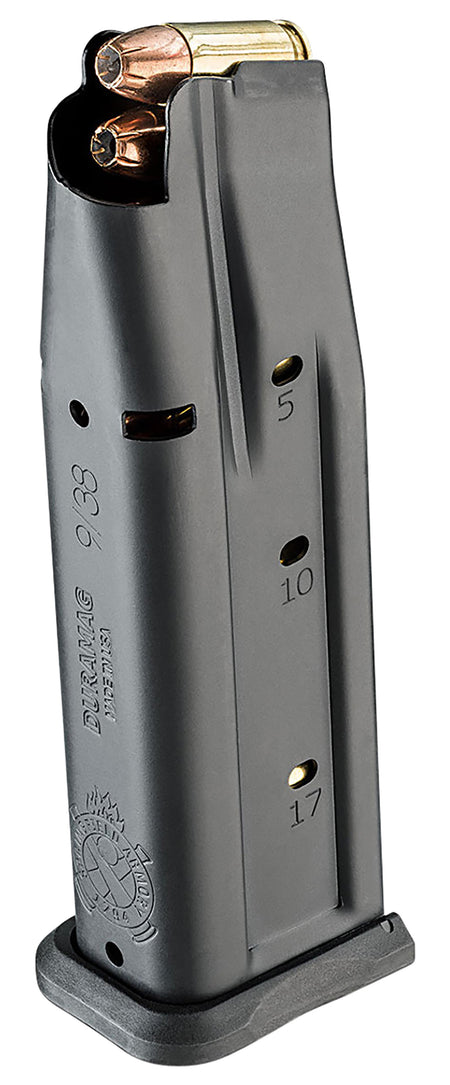 Springfield Armory 1911 Prodigy Double Stack 17-Round 9mm Luger Magazine Black Steel