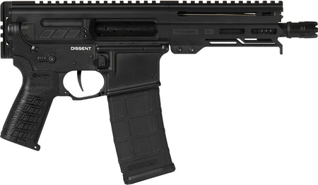 CMMG Dissent .300 Blackout AR Pistol, 6.5" Barrel, 30+1, Black Cerakote