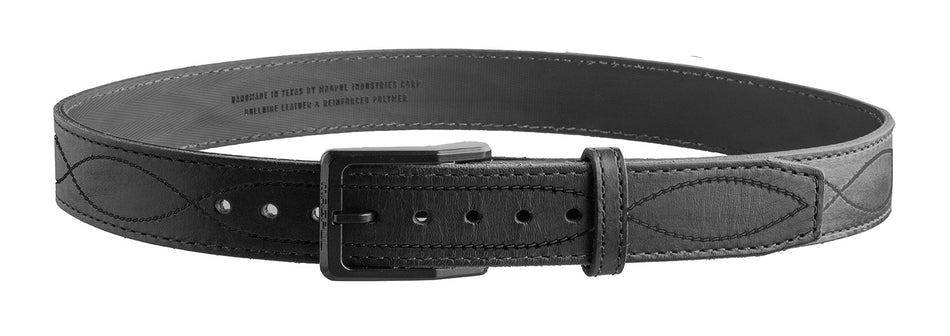 Magpul MAG127600146 Tejas El Pistolero Black Bull Hide Carry Belt 46" 1.50" Wide