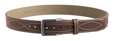 Magpul MAG127600132 Tejas El Pistolero Chocolate Bull Hide Carry Belt 32" 1.50" Wide