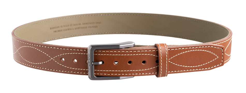 Magpul Tejas El Pistolero Bull Hide Belt Light Brown 46" 1.50" Wide Buckle