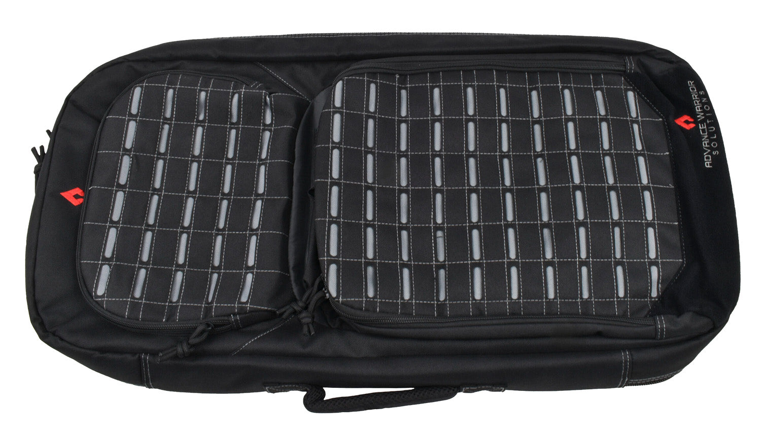 Advance Warrior Solutions 28" Black Frame Rifle Backpack with Side Handle and Molle Front Panel