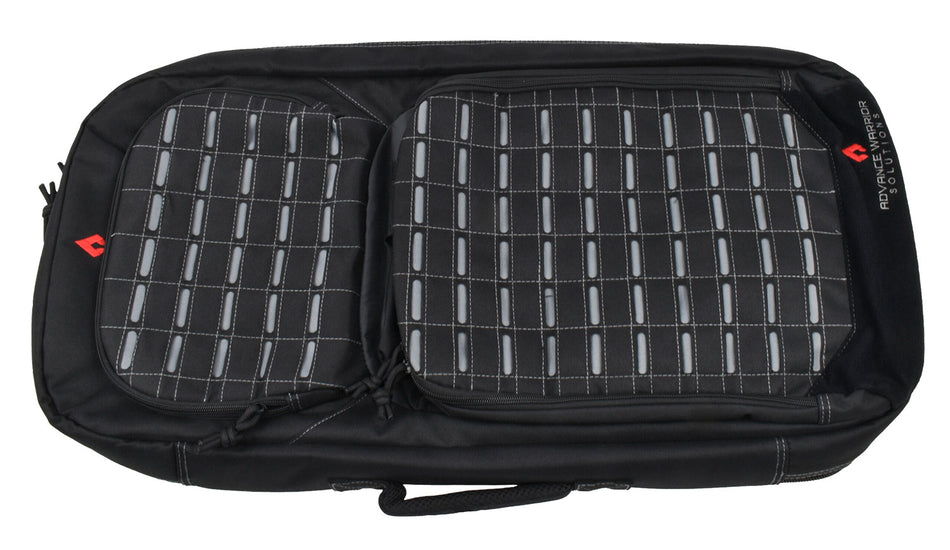 Advance Warrior Solutions 28" Black Frame Rifle Backpack with Side Handle and Molle Front Panel