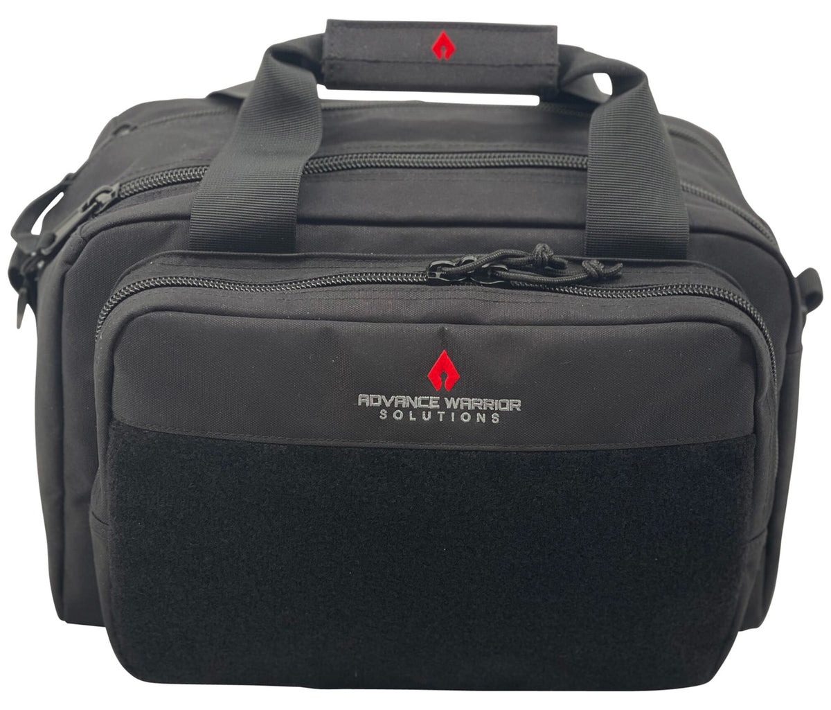 Advance Warrior Solutions Trigger Time Black Range Bag with 5 Mag Holders and Removable Shoulder Strap