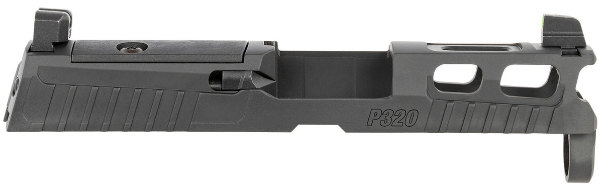 Sig Sauer 8900948 P320 XCOMPACT Pro-Cut Slide Assembly 9mm Luger PVD Black ROMEO1 PRO ROMEO2