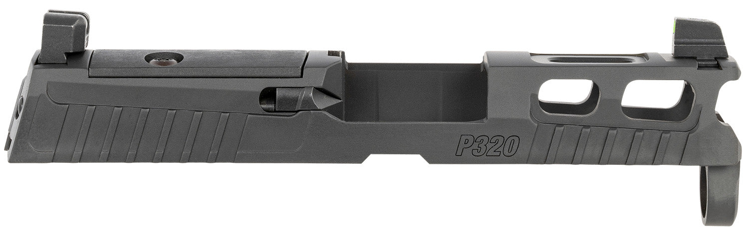 Sig Sauer 8900948 P320 XCOMPACT Pro-Cut Slide Assembly 9mm Luger PVD Black ROMEO1 PRO ROMEO2