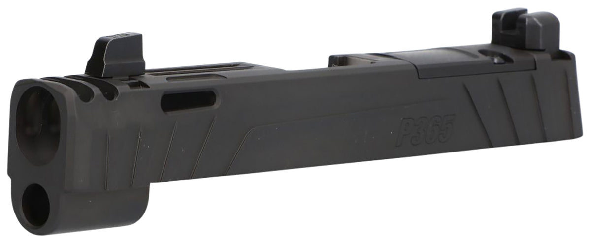 Sig Sauer 8901047 P365 3.1" Slide Assembly 9mm Luger Black Nitride Integrated Compensator Optic Ready