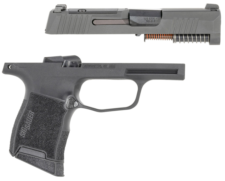 Sig Sauer P365 .380 ACP Caliber X-CHANGE Kit 3.10" Barrel Black Nitride Slide Polymer Frame SigLite Night Sights 10+1