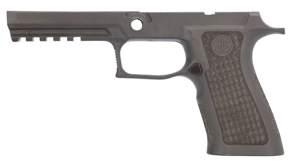 Sig Sauer 8901005 P320 Laser Stippled Tungsten Gray Grip Module