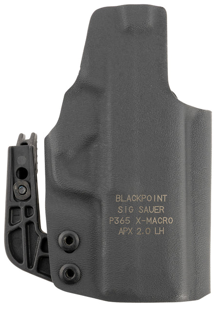 Sig Sauer 8901259 Tactical IWB Black Holster Belt Clip Sig P365 Left Hand
