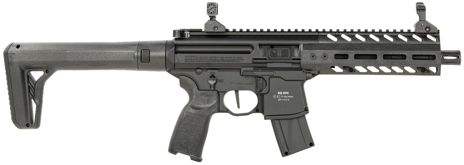Sig Sauer Airguns AIRMPX177G2BLK MPX Gen 2 CO2 .177 Pellet Rifle 30-Round