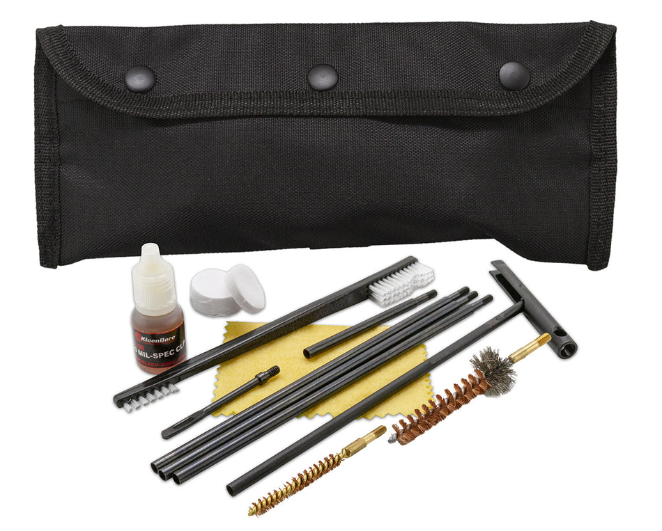 KleenBore POU302B Multi-Cal Modular Field Cleaning Kit Handgun/Rifle Bronze/Nylon