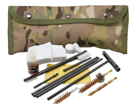 KleenBore POU303MC Multi-Cal Modular Field Cleaning Kit Multi-Cam Nylon Pouch