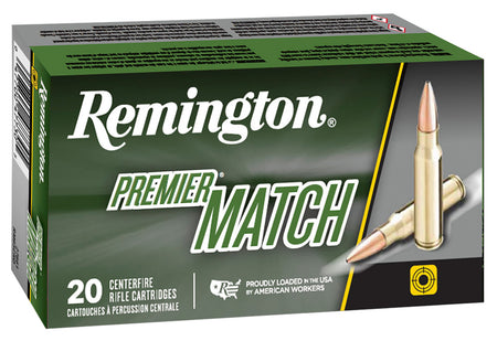Remington .223 Remington 27682 Premier Match Hollow Point Boat Tail HPBT 52 Grain
