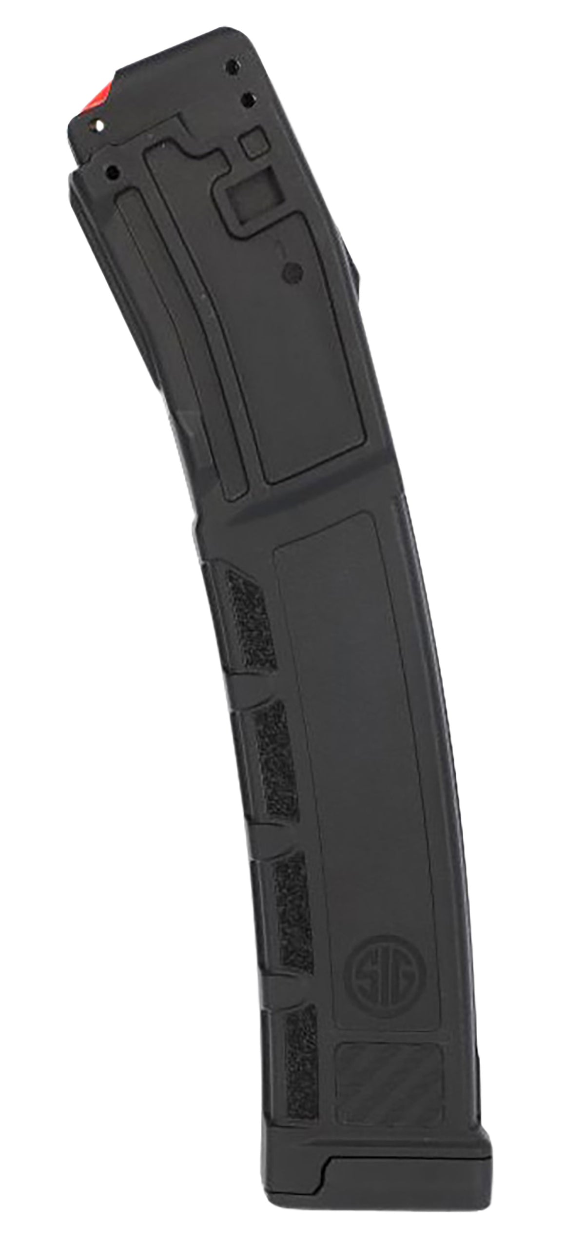 Sig Sauer MPX 35rd 9mm Luger Factory Enhanced Black Polymer Magazine