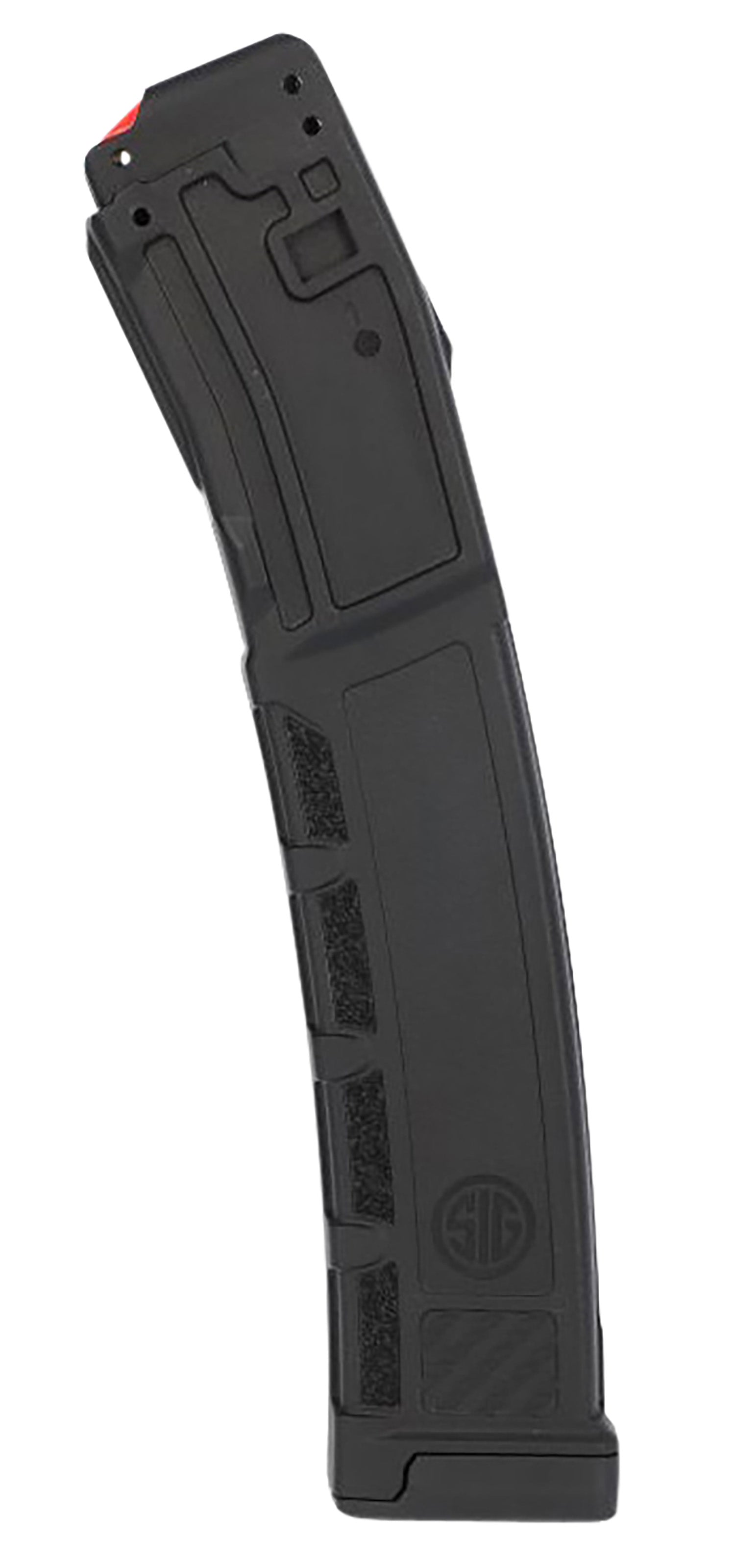 Sig Sauer MPX 35rd 9mm Luger Factory Enhanced Black Polymer Magazine