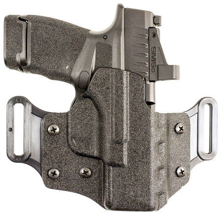 DeSantis Veiled Partner OWB Black Kydex Belt Slide Holster Springfield Prodigy w/wo Red Dot RH