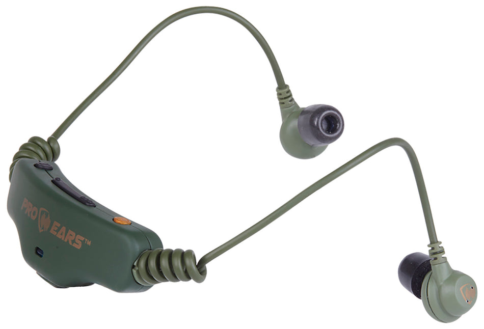 Pro Ears Stealth 28 HT Behind The Head 28dB Electronic Hearing Protector Green